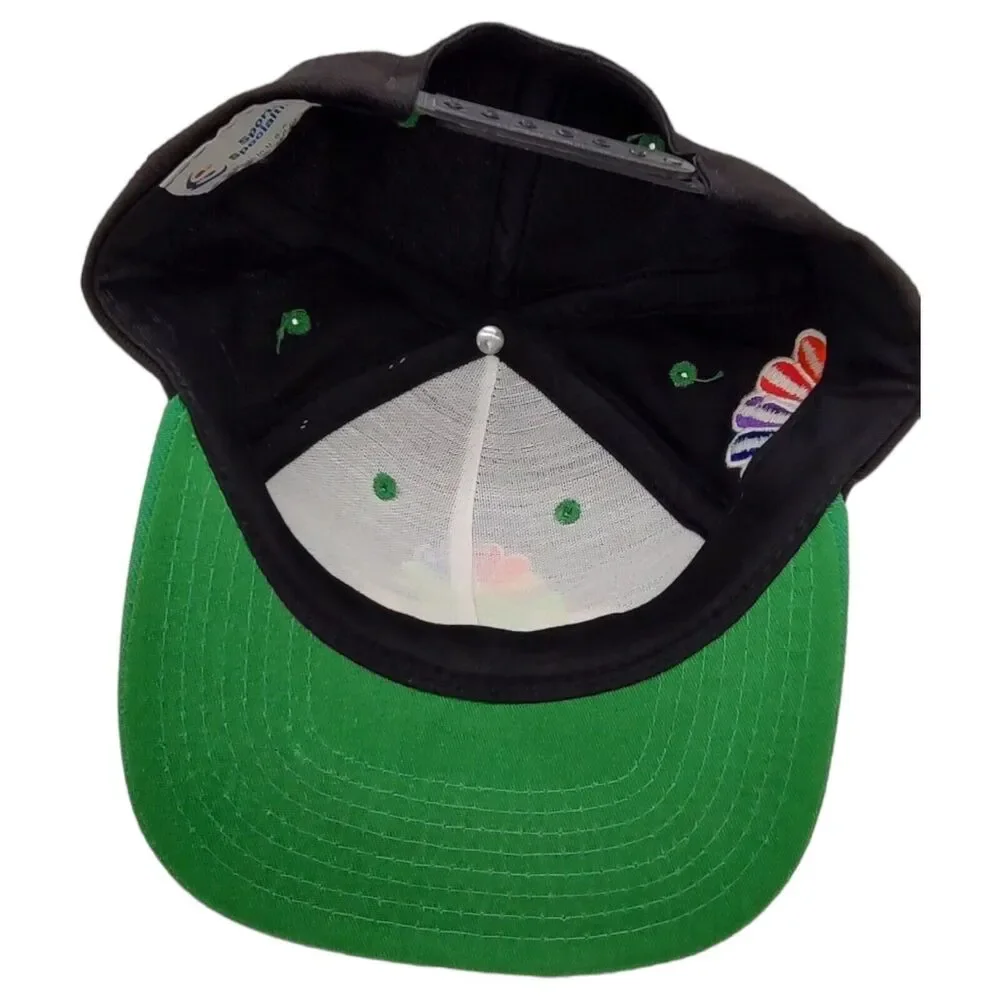 Vintage USA Made NBC Sports Peacock Embroidered Sports Specialties Snapback Hat